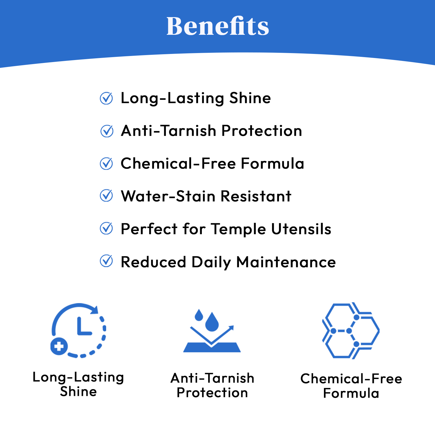 Premium Copper & Brass Enamel Polish – Long-Lasting Shine & Protective Coating | Prevents Daily Hard Scrubbing | Chemical-Free, Food-Safe Metal Shield